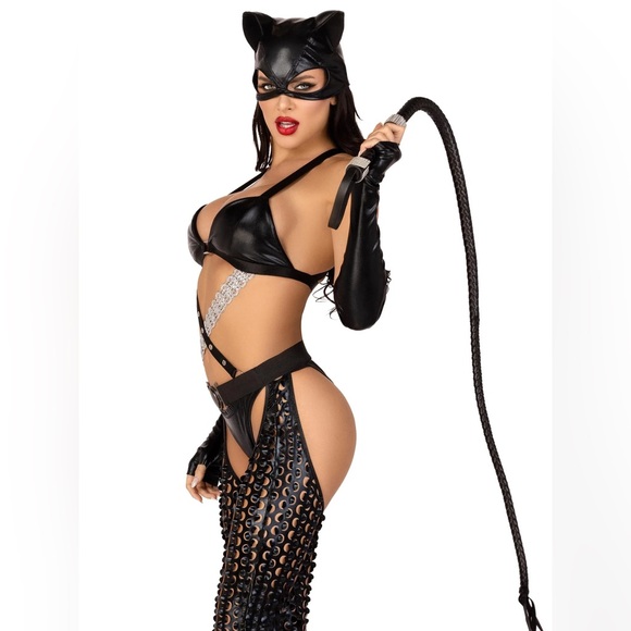 Leg Avenue Other - Mistress Kitty Fem Dom Halloween Costume Cat Woman